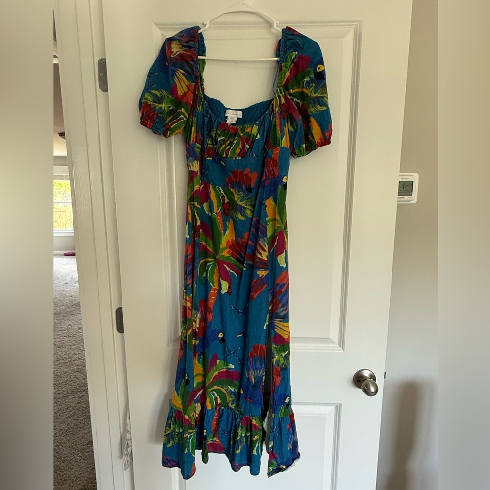 House of Harlow 1960 Multicolor Floral Midi Dress